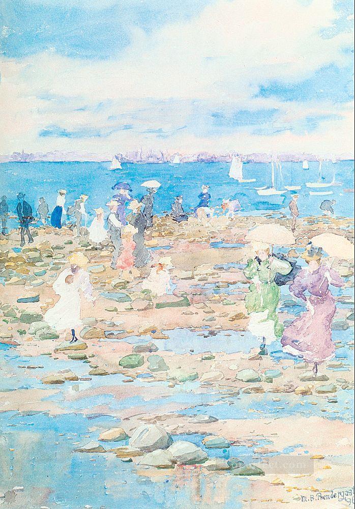 Summer Vis Maurice Prendergast watercolour Oil Paintings